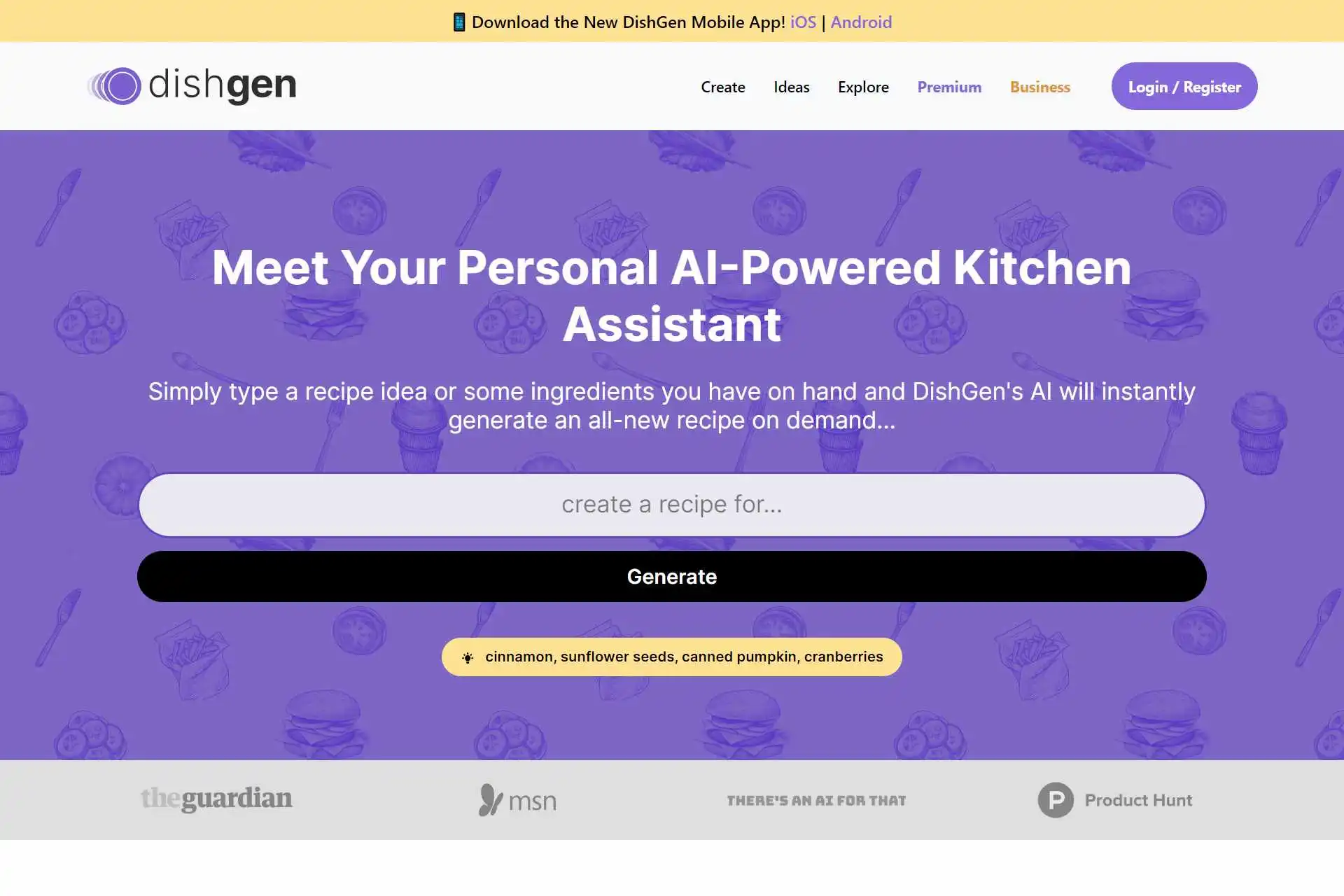 DishGen