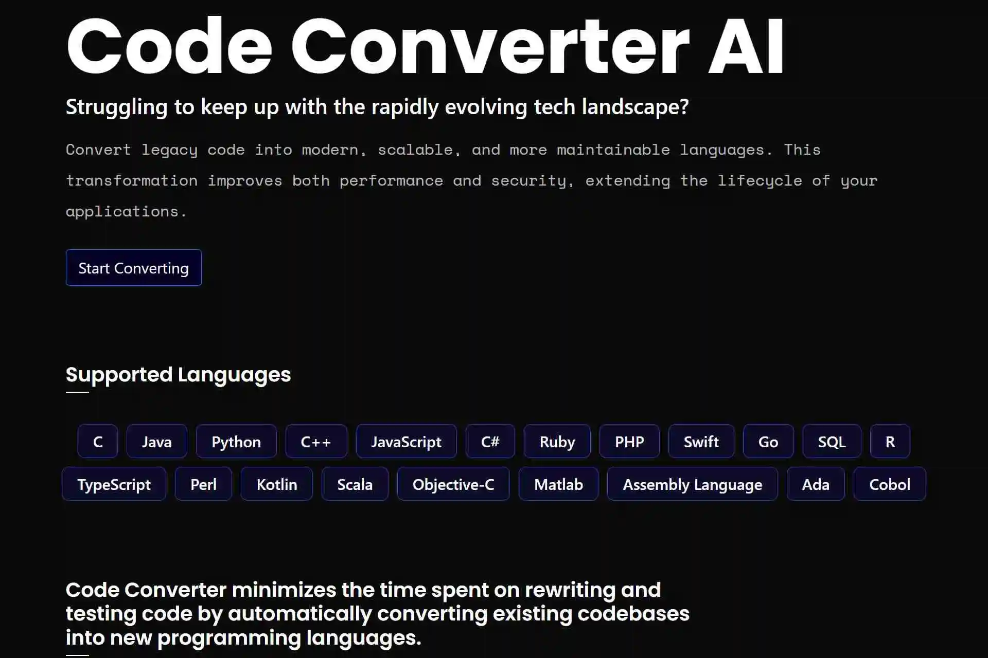 Code Converter AI – Advanced Code Generator AI Technology